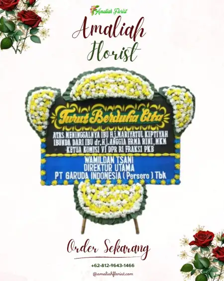 Papan Bunga Duka safe n lock sidoarjo